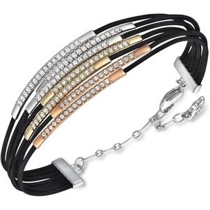 Swarovski Tri Tone Bracelet